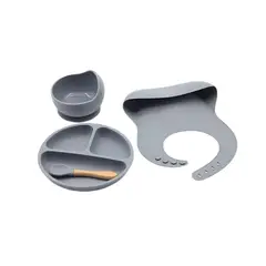 GENERICO - Set De Alimentación De Silicona Para Bebés