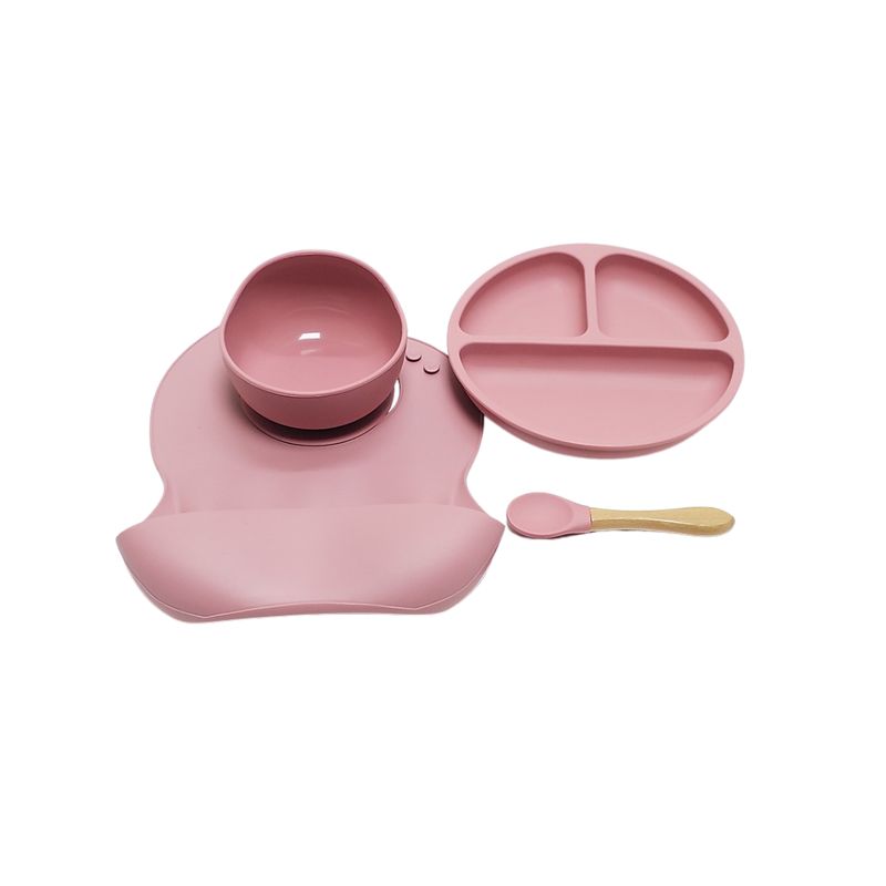 GENERICO - Set De Alimentación De Silicona Para Bebés
