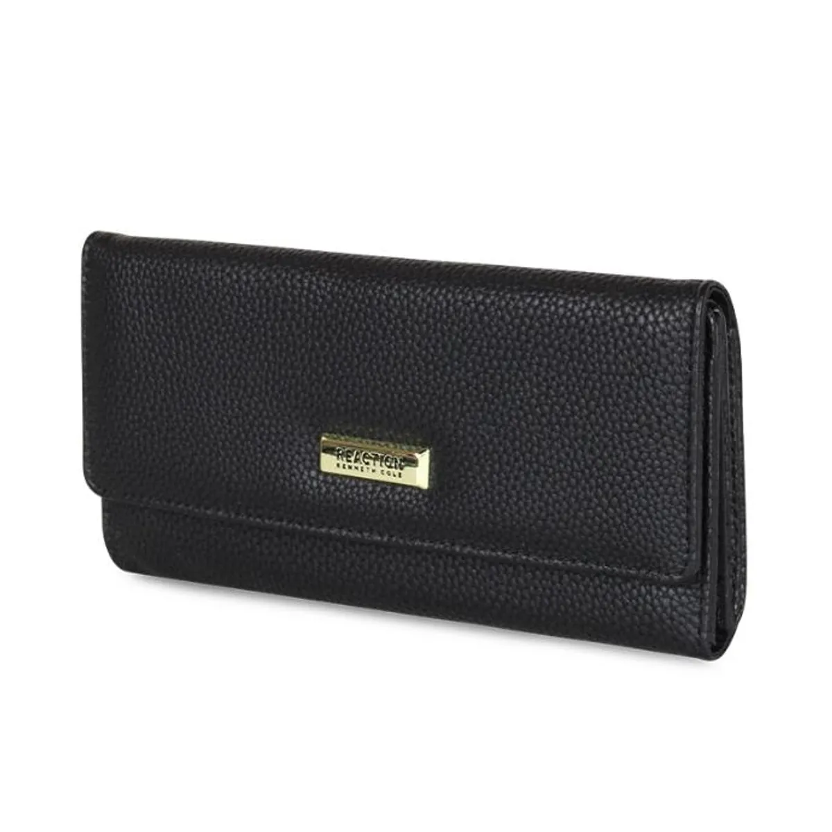 KENNETH COLE - 2 Billeteras de mujer Fidelia negra y azul Kenneth Cole