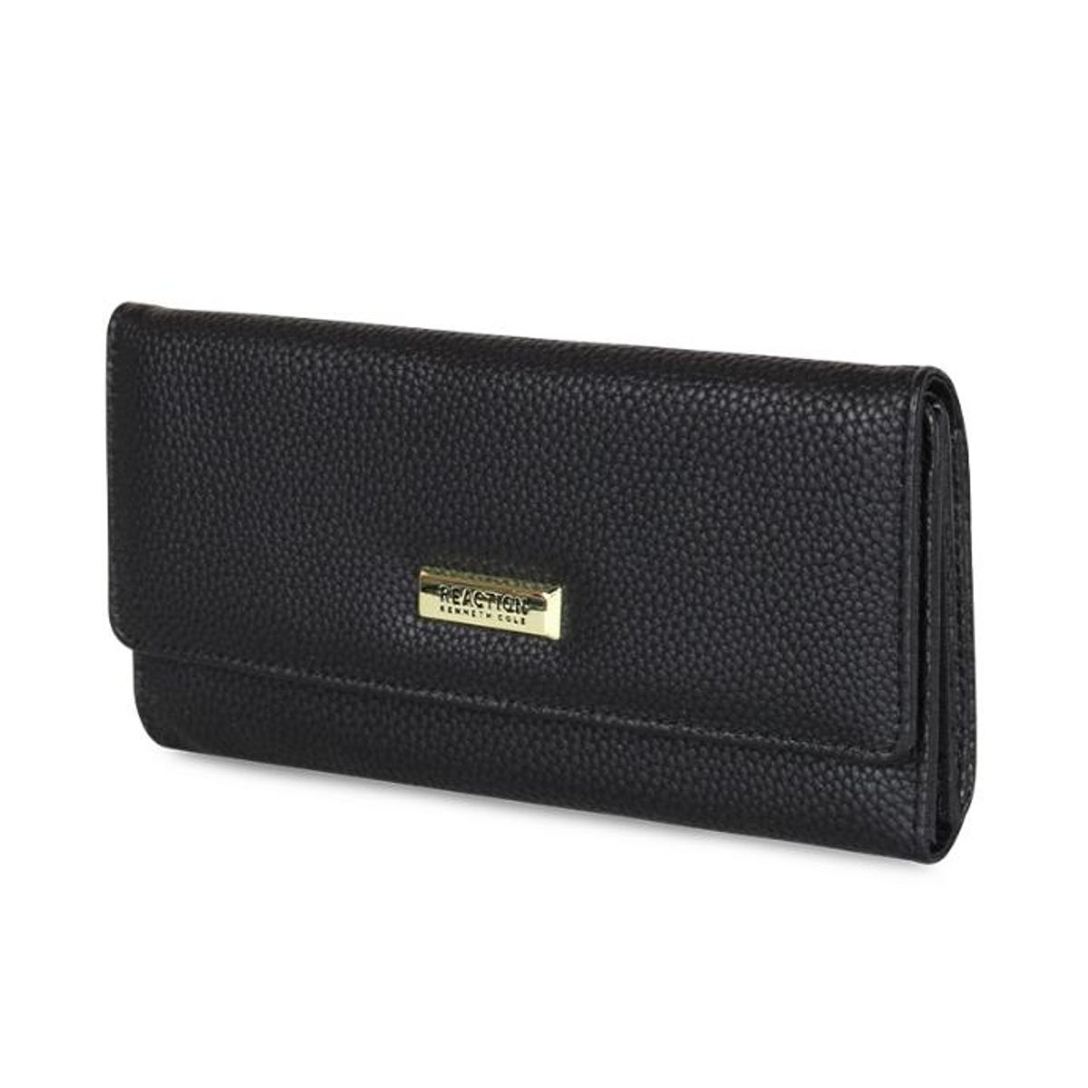 KENNETH COLE - 2 Billeteras de mujer Fidelia negra y rosada Kenneth Cole