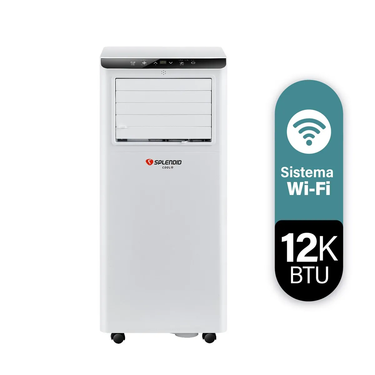 SPLENDID - Aire acondicionado portátil 12K BTU Solo Frío WIFI Splendid