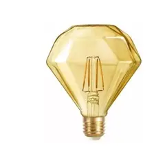 WANT - Ampolleta Led Vintage Diamante 8w luz Cálida