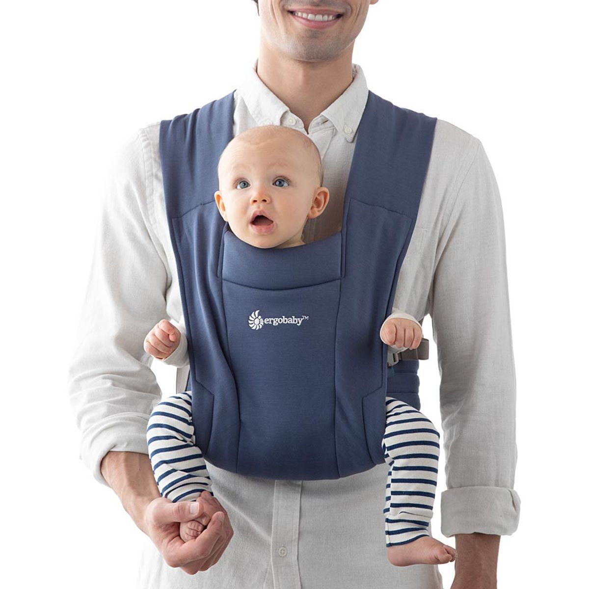 ERGOBABY - Portabebés Embrace - Soft Navy