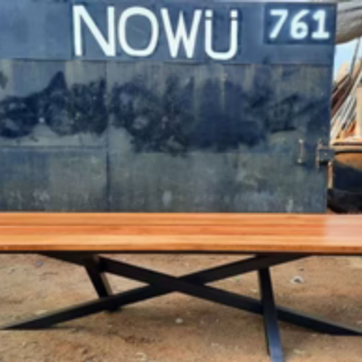 NOWU HOGAR - Mesa Comedor Roble Antu 10-12 Personas