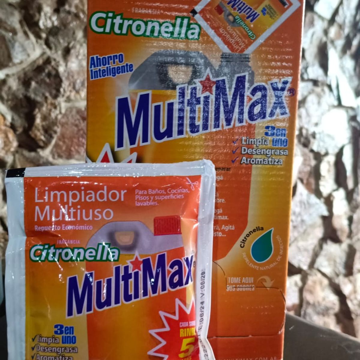 GENERICO - LIMPIADOR MULTIUSO PARA DILUIR 5 LITROS  MULTIMAX