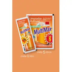 GENERICO - LIMPIADOR MULTIUSO PARA DILUIR 5 LITROS MULTIMAX