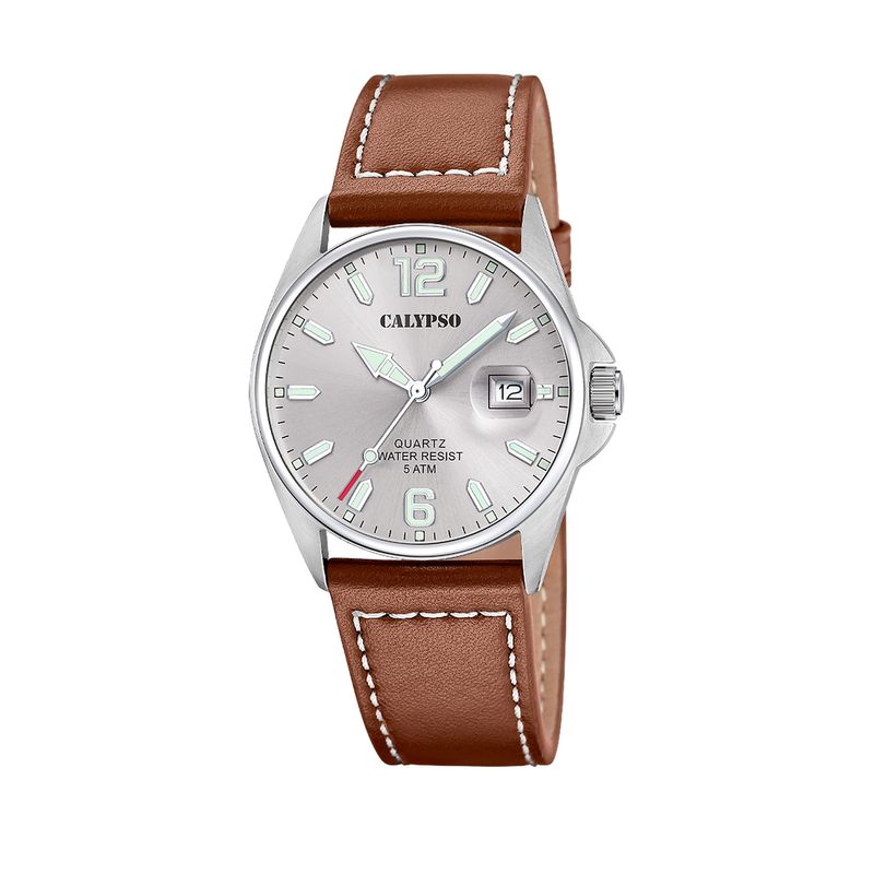 CALYPSO - Reloj K58702 Calypso Gris Hombre Basic CALYPSO