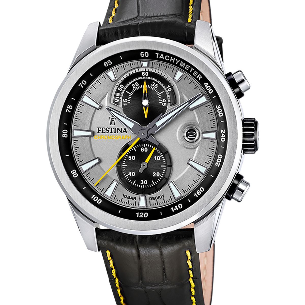 FESTINA - Reloj F206954 Festina Gris Hombre Timeless Chronograph FESTINA