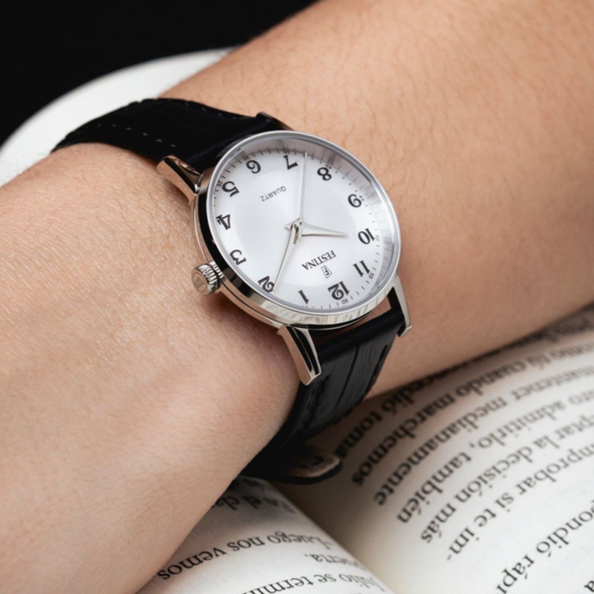 FESTINA - Reloj F20691/1 Festina Blanco Mujer Correa Clásico