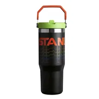 Botella Térmica Flip Straw Black Reverb - 887 ml