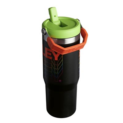 Imagen 2 del producto Botella Térmica Flip Straw Black Reverb - 887 ml