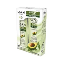 SKALA - Kit Shampoo Acondicionador Aguacate 325ml c/u - Verde