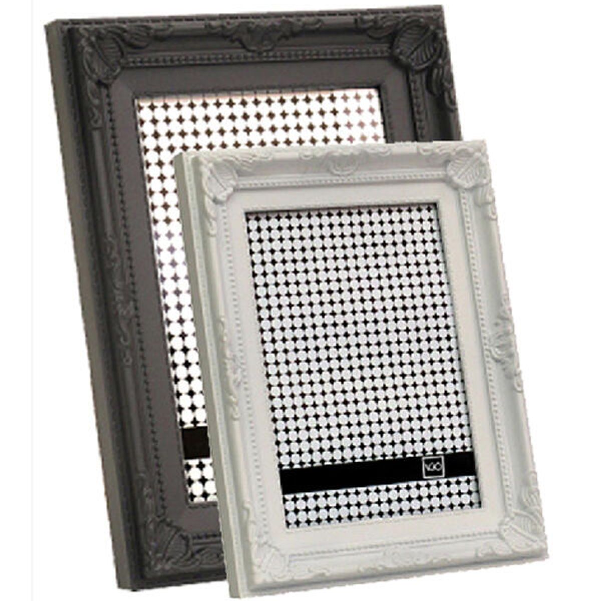 VGO - Marco plástico antique Blanco 20x25 cm Vgo