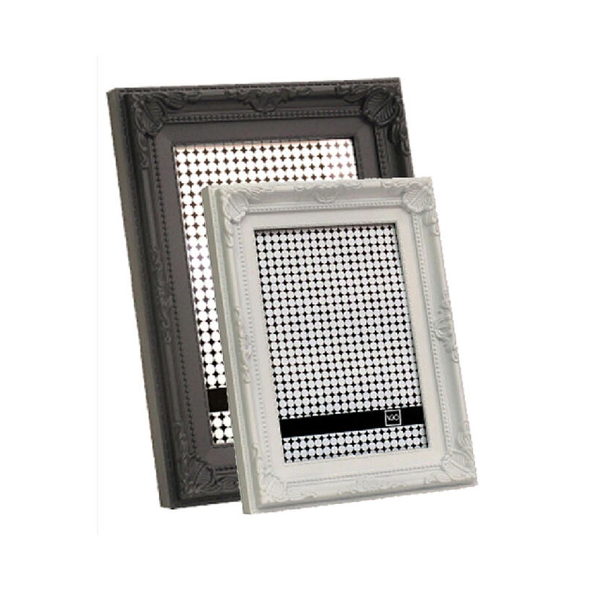 VGO - Marco plástico antique Blanco 20x25 cm Vgo