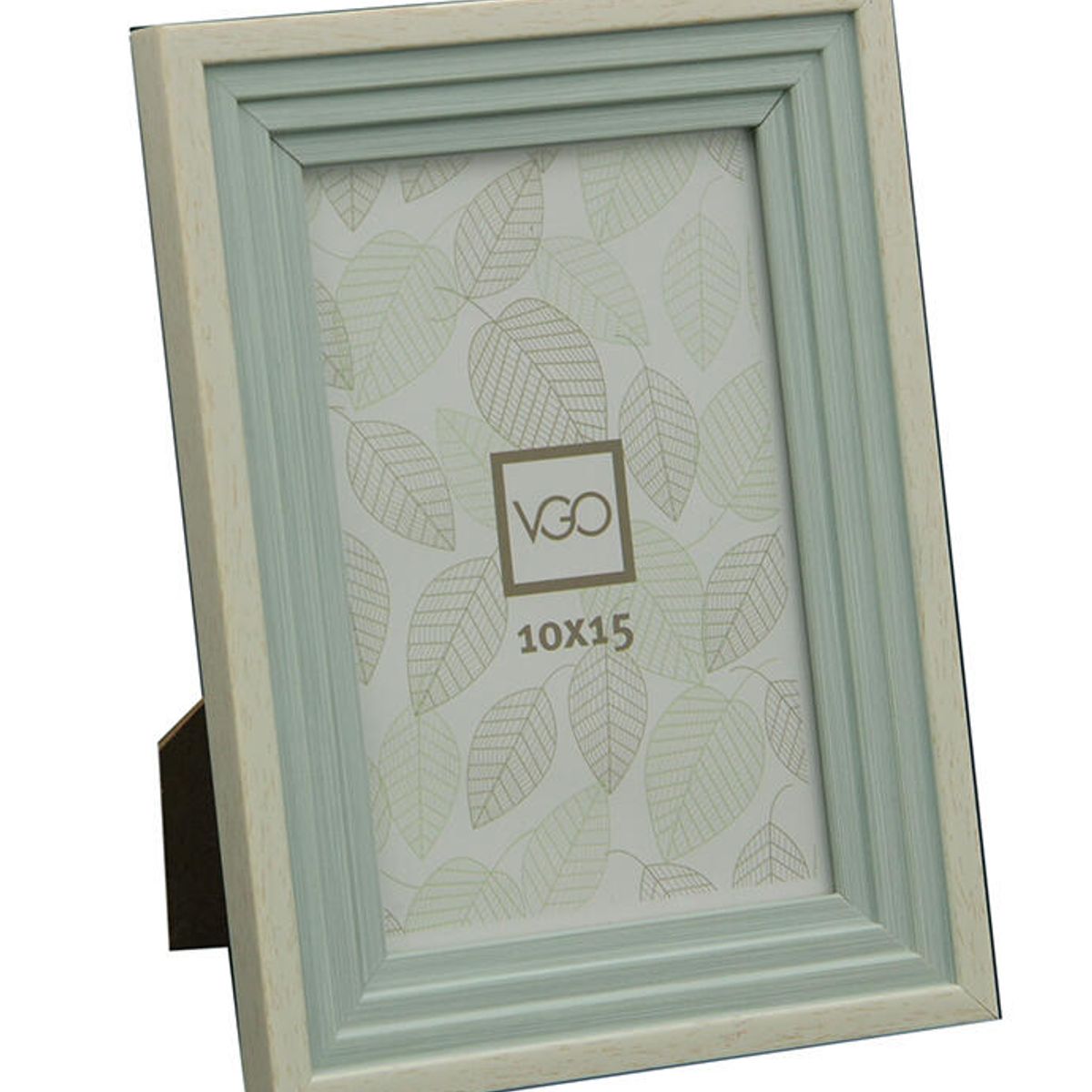 VGO - Marco plástico combinado con celeste 13x18 cm Vgo