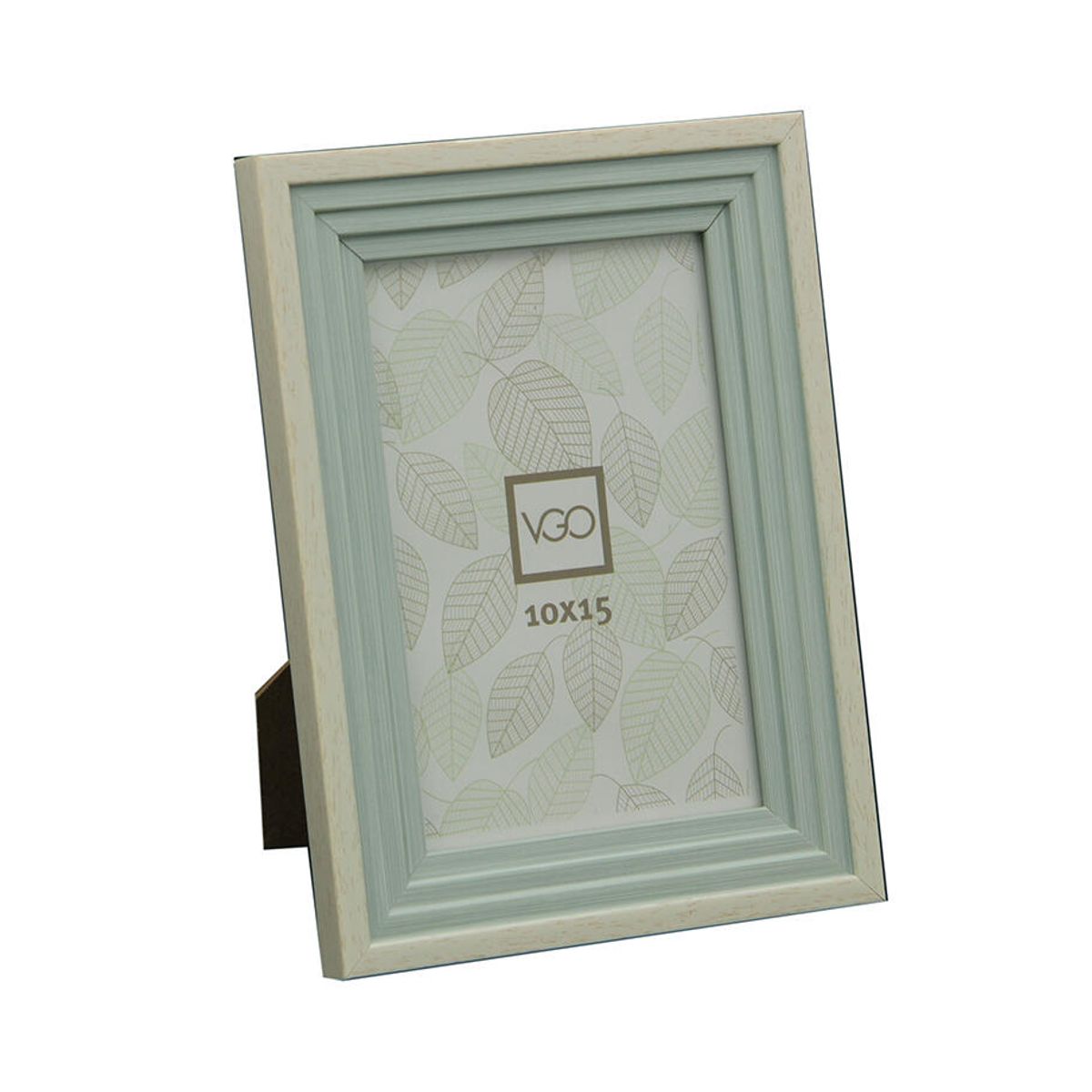 VGO - Marco plástico combinado con celeste 13x18 cm Vgo