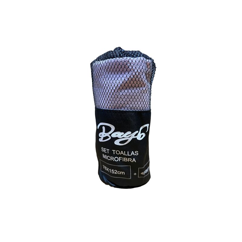 GENERICO - Toalla Baño Viaje Microfibra De Secado Rapido 3 Pcs GENERICO