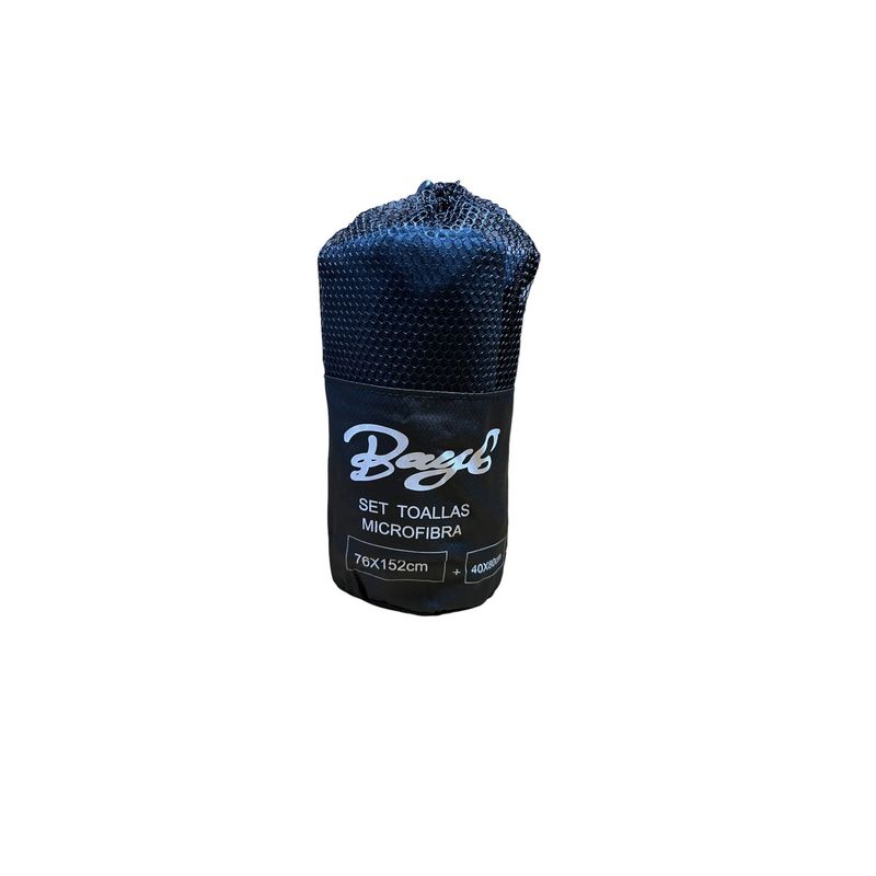 GENERICO - Toalla Baño Viaje Microfibra De Secado Rapido 3 Pcs GENERICO