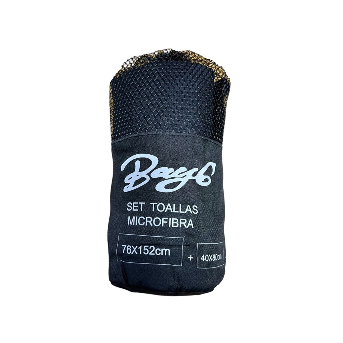GENERICO - Toalla Baño Viaje Microfibra De Secado Rapido 3 Pcs GENERICO