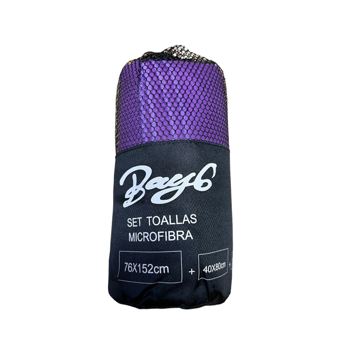 GENERICO - Toalla Baño Viaje Microfibra De Secado Rapido 3 Pcs GENERICO