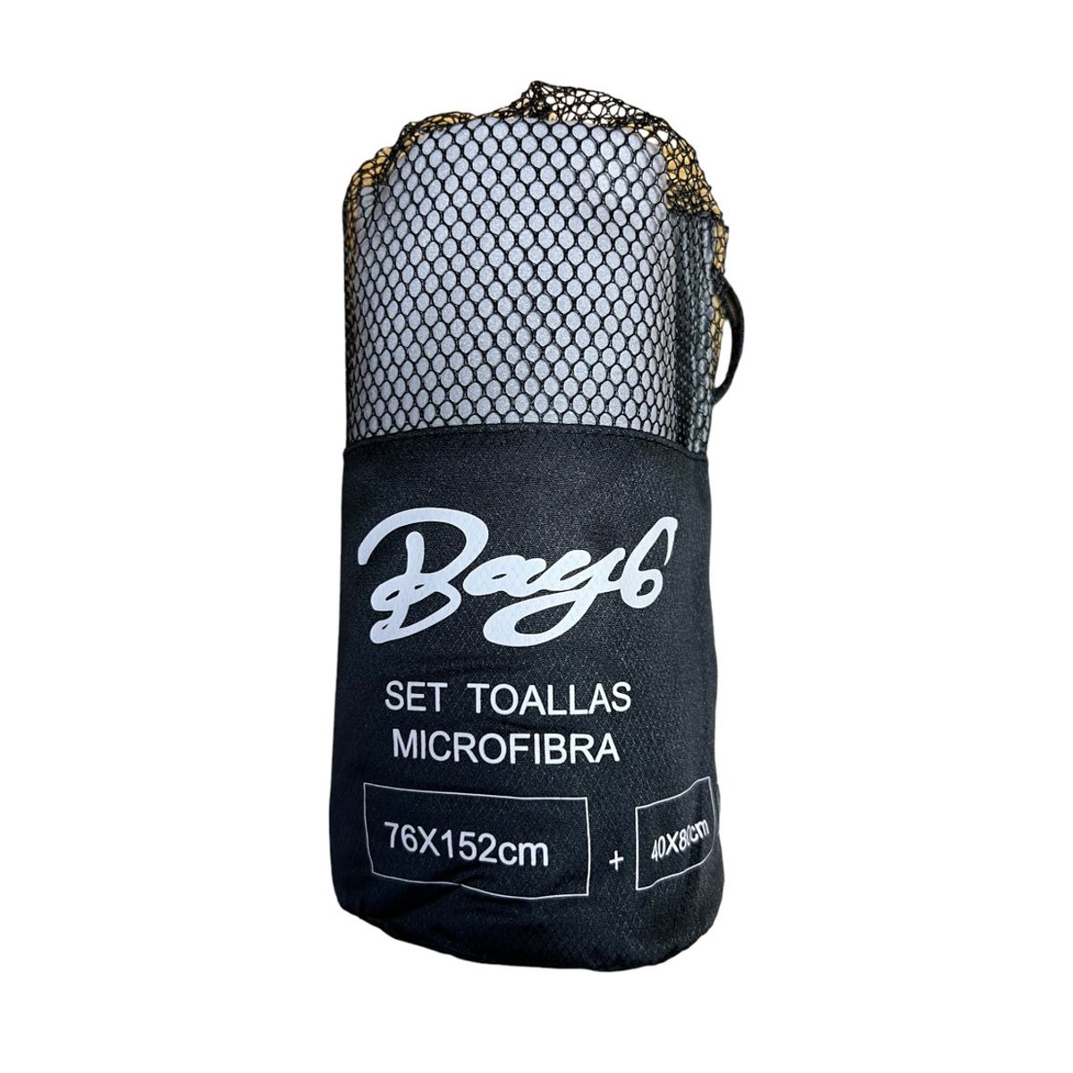 GENERICO - Toalla Baño Viaje Microfibra De Secado Rapido 3 Pcs GENERICO