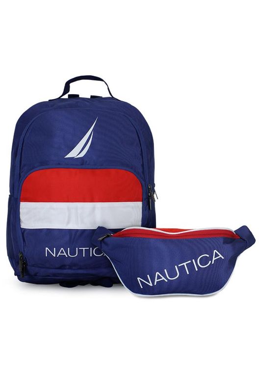 Mochila Polux + Banano Kappa azul Azul TALLA UNICA