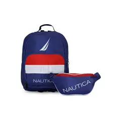 NAUTICA - Mochila Pólux + Banano Kappa azul