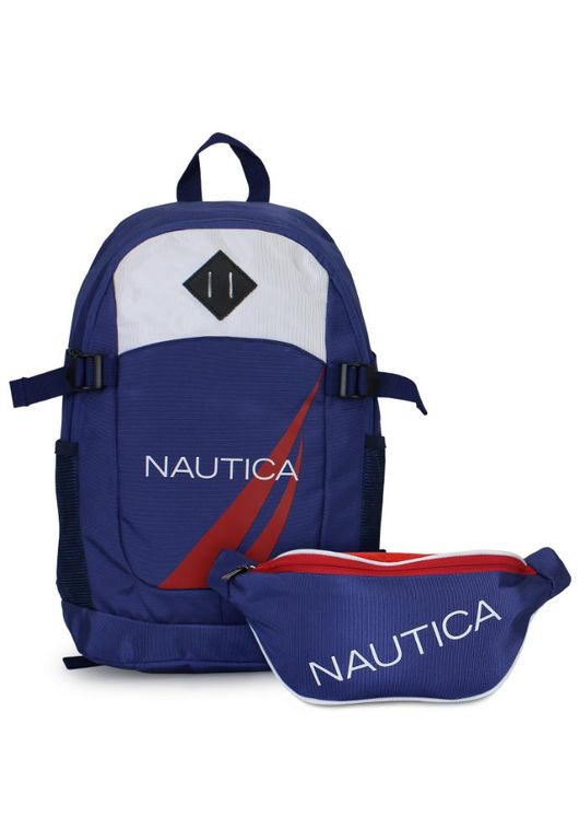 Mochila Atlas + Banano Kappa azul Azul TALLA UNICA