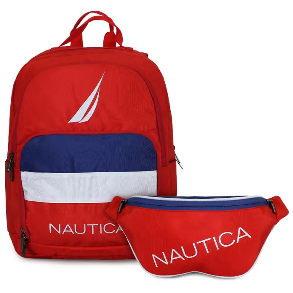 NAUTICA - Mochila Pólux + Banano Kappa rojo Nautica