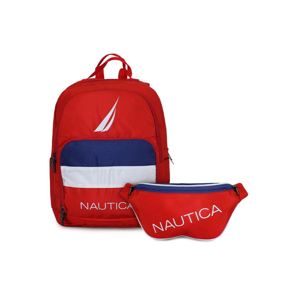 NAUTICA - Mochila Pólux + Banano Kappa rojo Nautica
