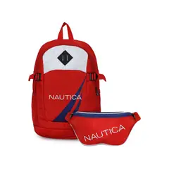 NAUTICA - Mochila Atlas + Banano Kappa rojo