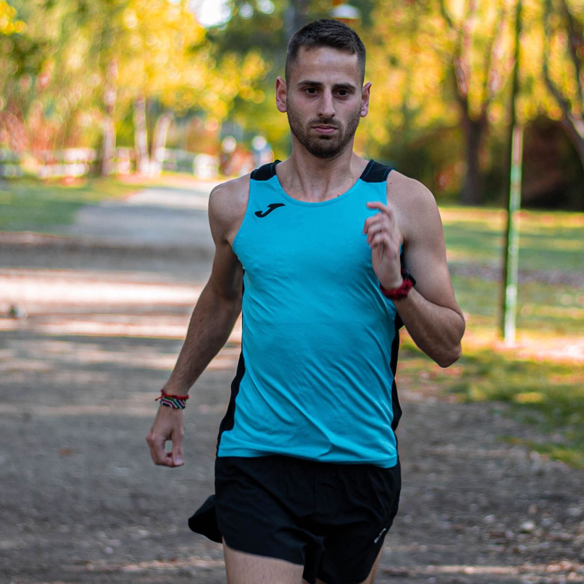 JOMA - Polera Técnica Joma Record Tank  Hombre Turquesa