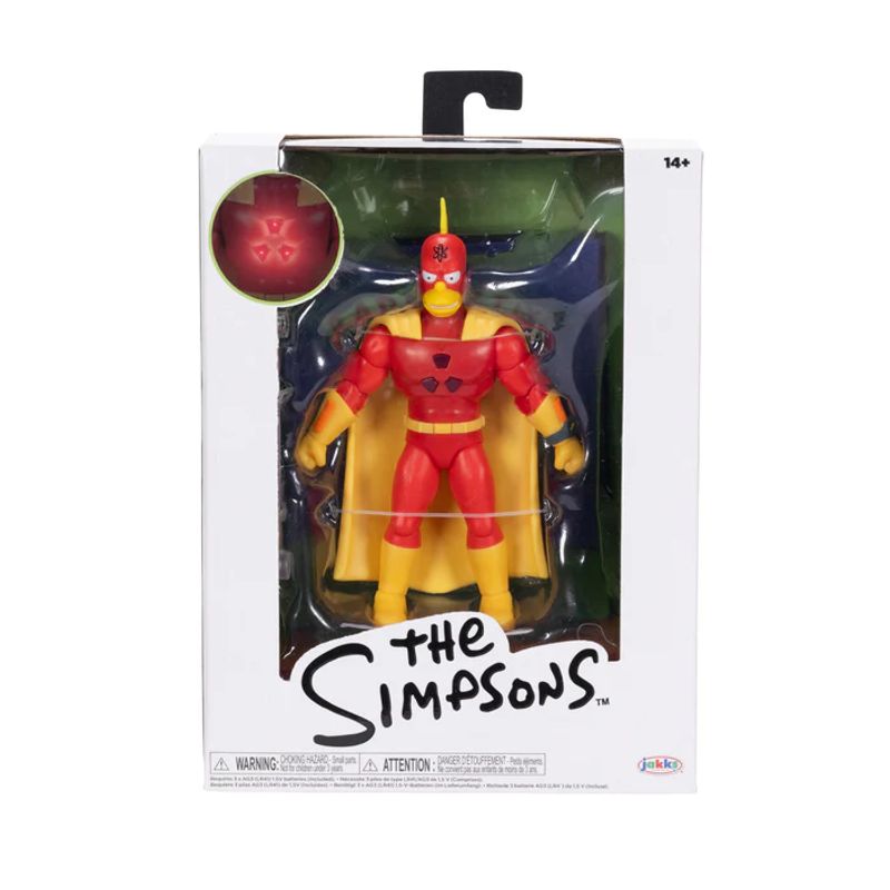 THE SIMPSONS - Los Simpsons Figura Premium de Radioactive Man 12cm