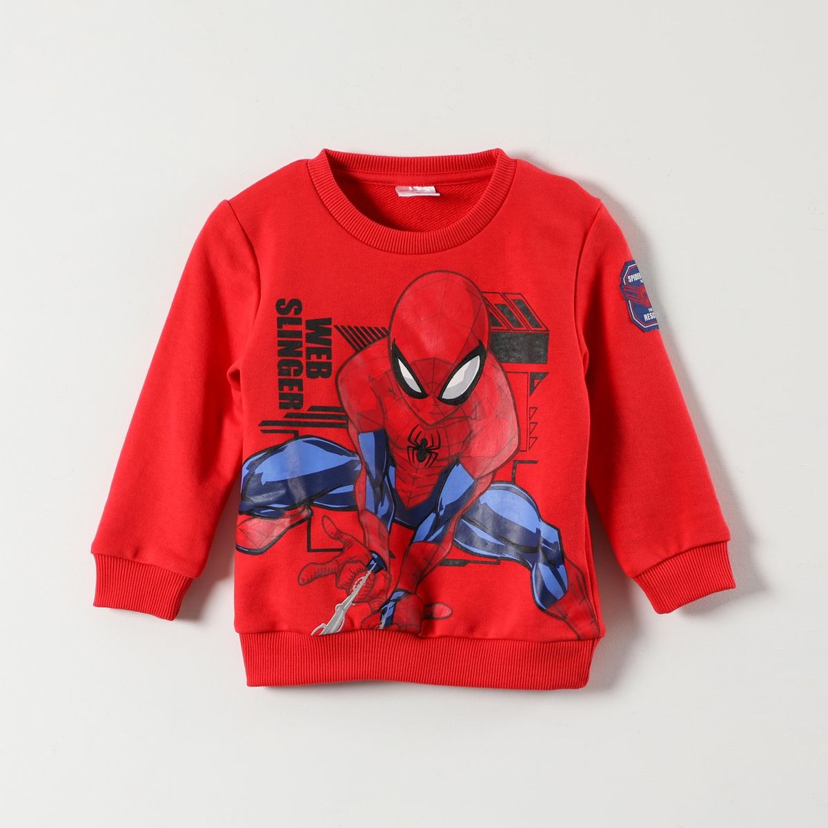 MARVEL - Poleron Cerrado Niño Spiderman Rojo Marvel