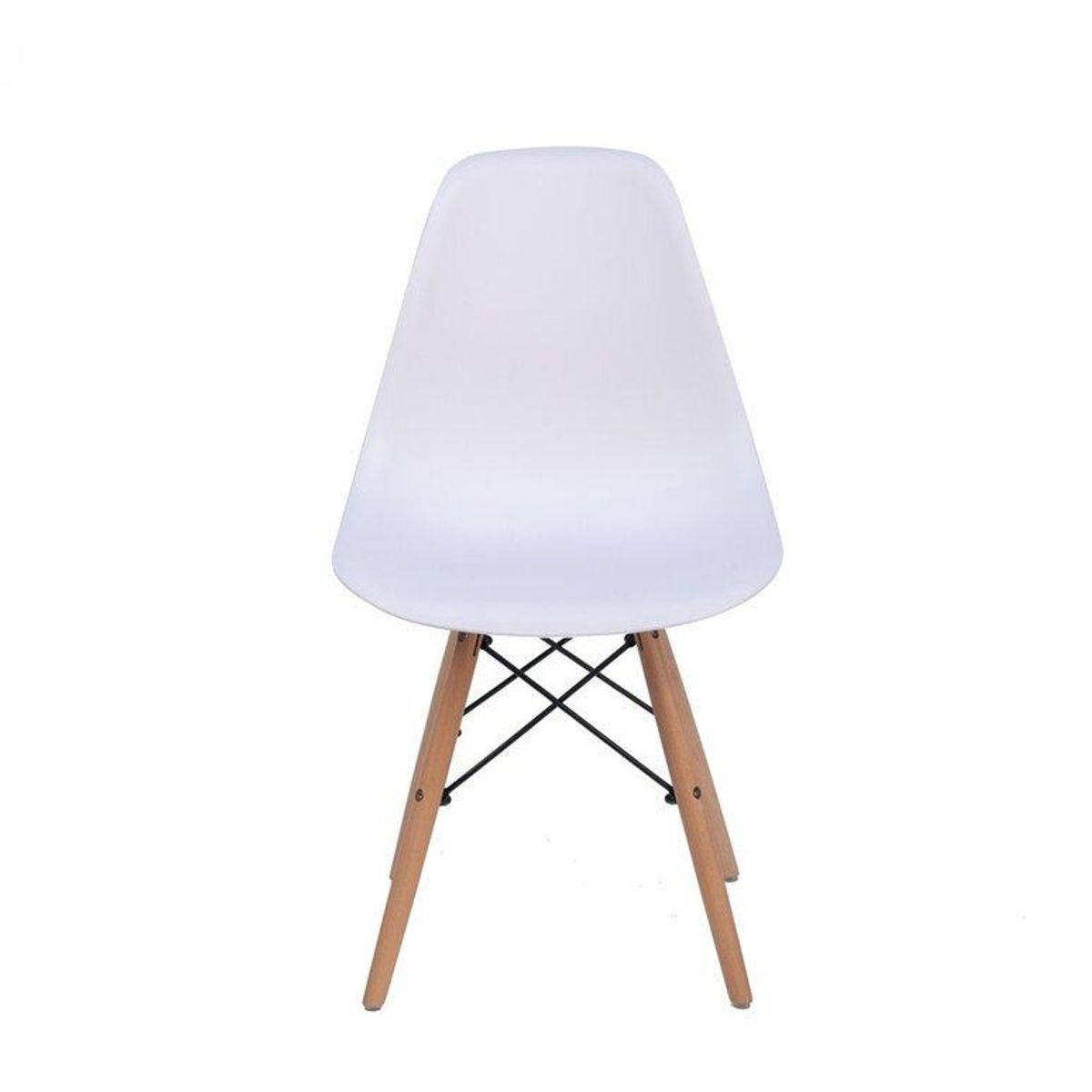 SPAZZIO - Kit 2 sillas Badem blancas - Blanco