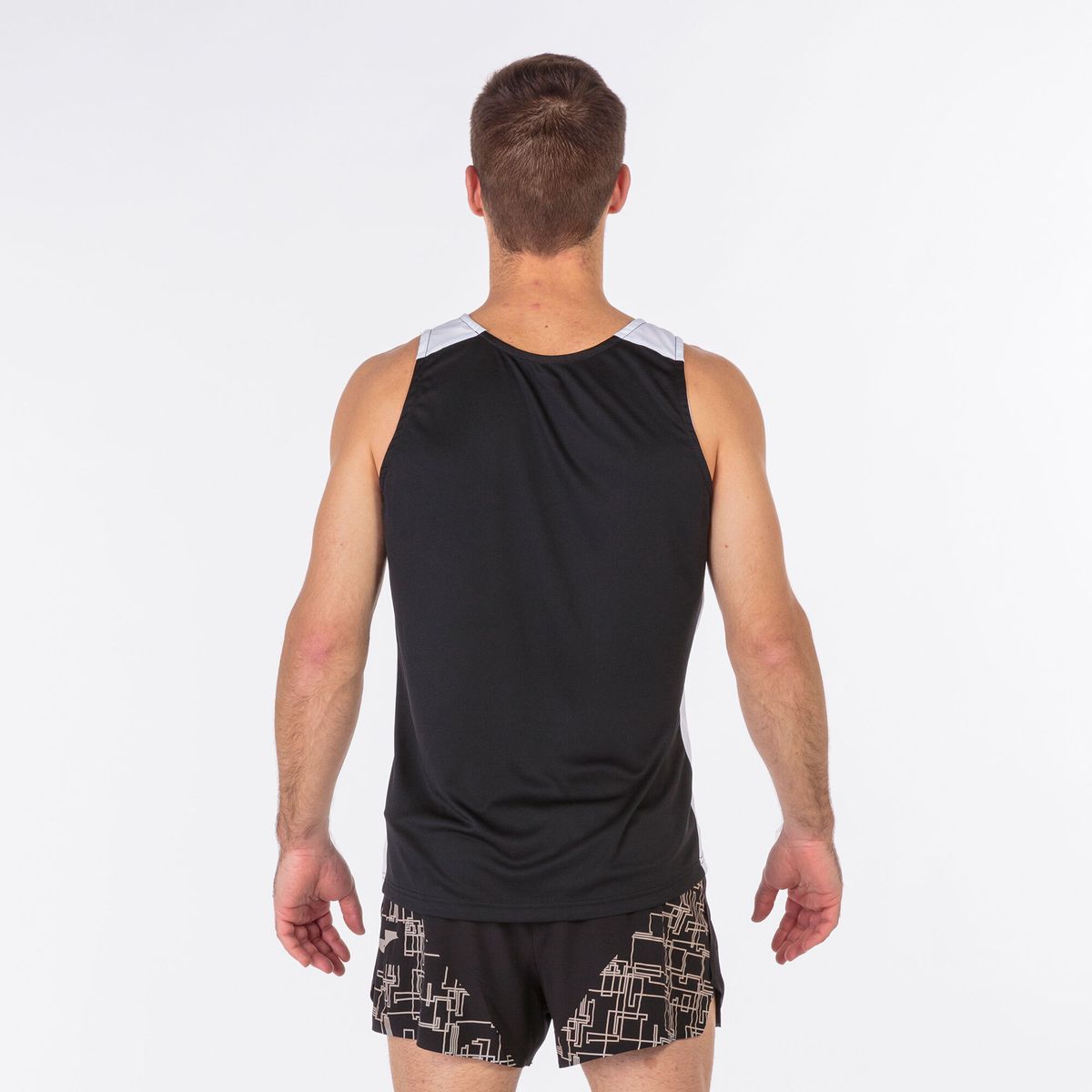 JOMA - Polera Técnica Joma Record Tank  Hombre Negro