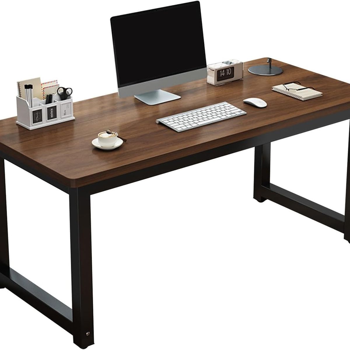 U BUY - Escritorio De Estudio Para Oficina En Casa Negro Marrón