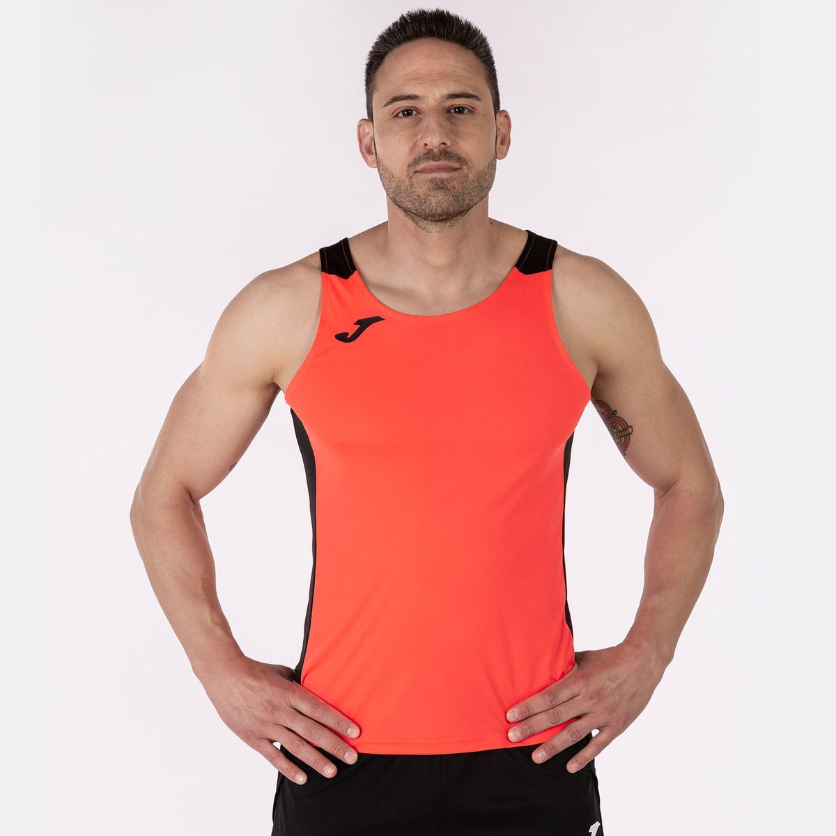 JOMA - Polera Técnica Joma Record Tank  Hombre Coral