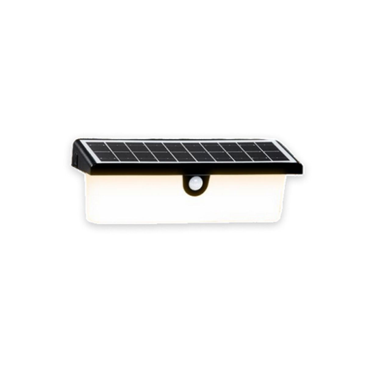 PRO OUTDOOR - Aplique Solar Rectangular Contra Agua Con Sensor De Movimiento