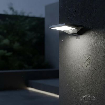 Imagen 2 del producto Aplique Solar Contra Agua Ultra Plano Con Sensor De Movimiento