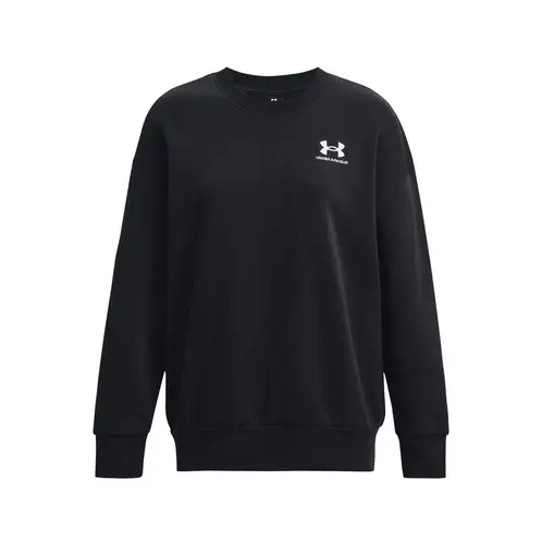 UNDER ARMOUR - Polerón Oversize Icon Fleece mujer Negro