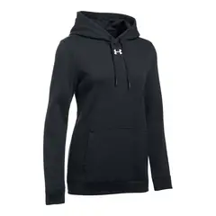 UNDER ARMOUR - Polerón UA Hustle Fleece para mujer Negro