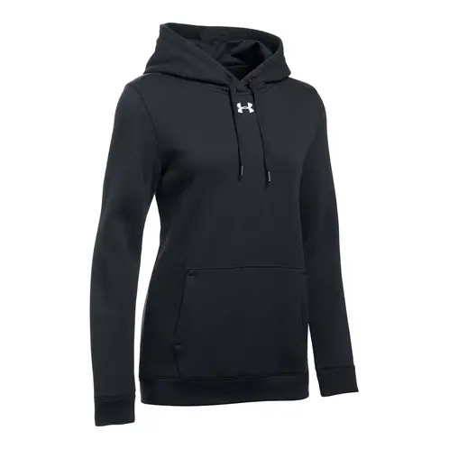UNDER ARMOUR - Polerón UA Hustle Fleece para mujer Negro