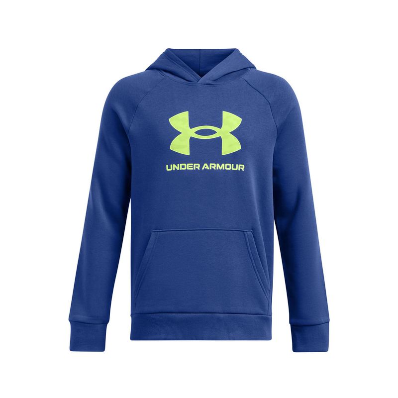 UNDER ARMOUR - Polerón UA Rival para niño Azul UNDER ARMOUR.