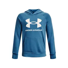 UNDER ARMOUR - Polerón UA Rival Fleece para niño Azul