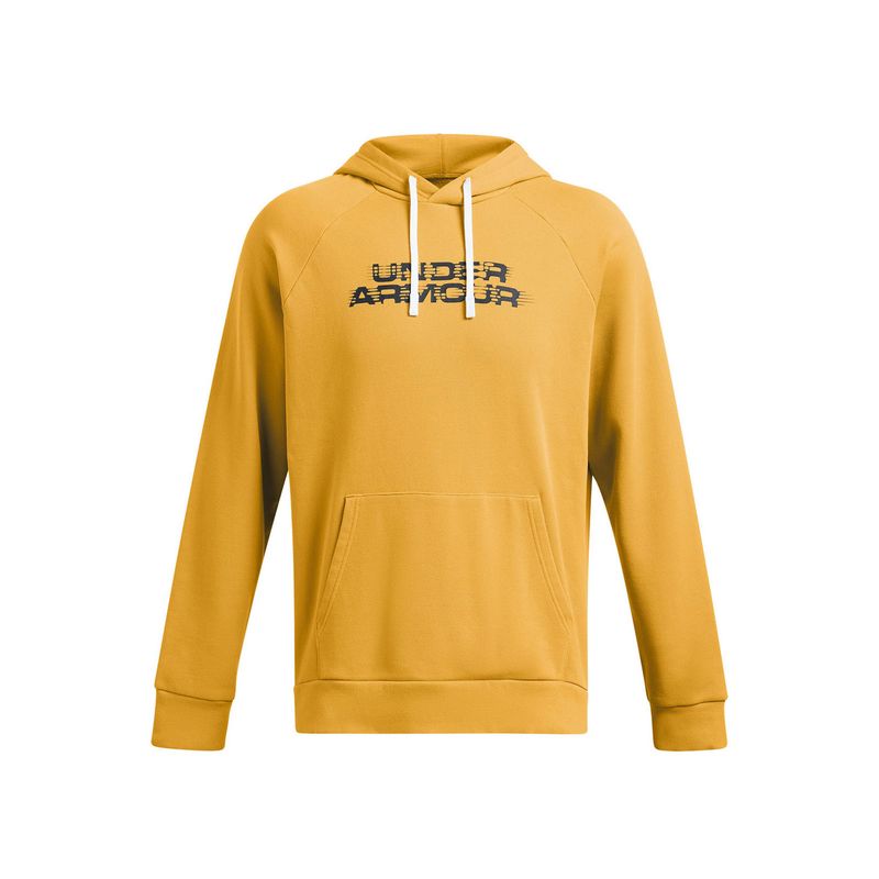 UNDER ARMOUR - Polerón UA Rival para hombre Amarillo UNDER ARMOUR