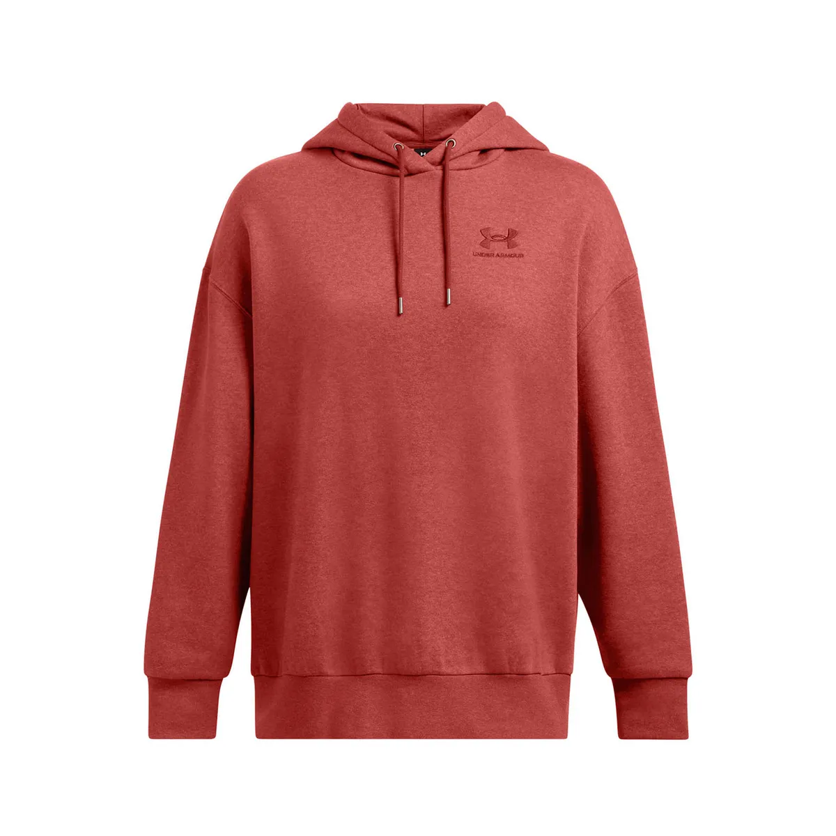 UNDER ARMOUR - Polerón Oversize Icon para mujer Naranjo UNDER ARMOUR