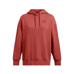UNDER ARMOUR - Polerón Oversize Icon para mujer Naranjo