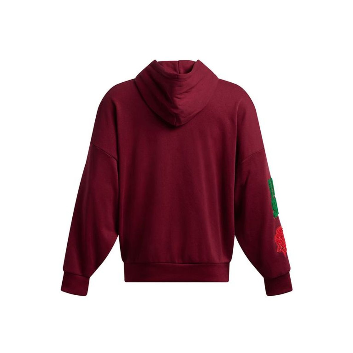 UNDER ARMOUR - Polerón Oversize IconTerry hombre Rojo UNDER ARMOUR