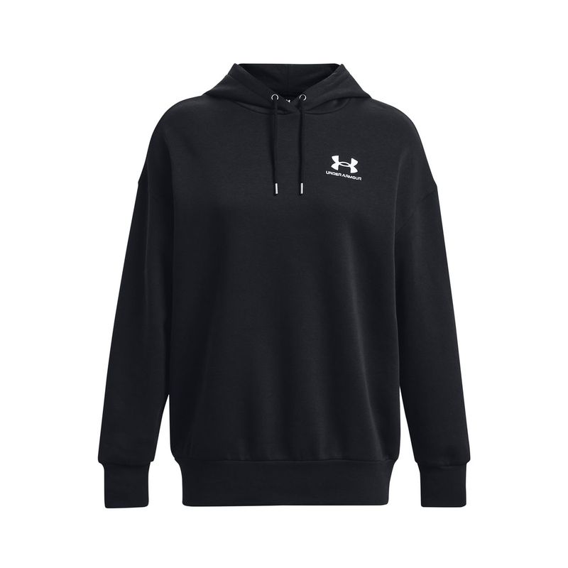 UNDER ARMOUR - Polerón Oversize UA Icon para mujer Negro UNDER ARMOUR